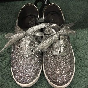 Beautiful Glitter Tennis Shoes